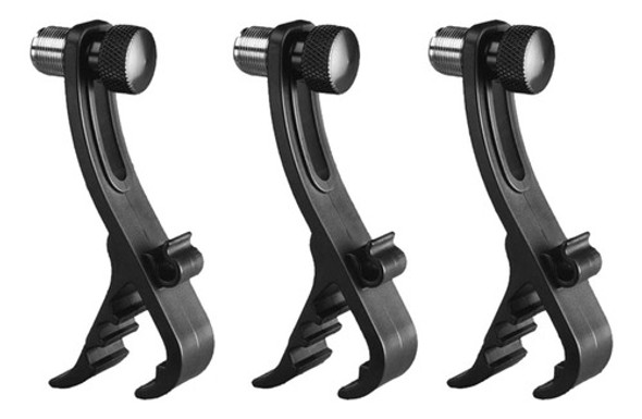 6 Pcs Clipes De Bateria Ajustáveis Clipe De Microfone 1