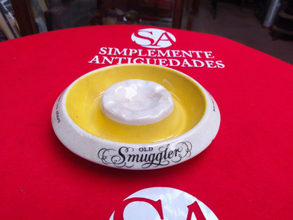 Cenicero Publicidad Whisky Old Smuggler Ref 176 0