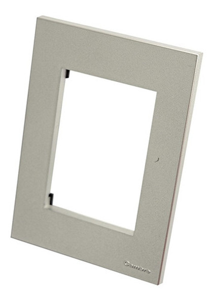 Tapa Y Distanciador Bauhaus Cambre 4960 Aluminizada 0