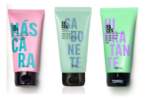 Kit Faces Piel Oleosa 3p Natura 0