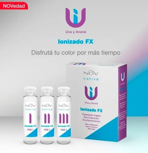 Tratamiento Capilar Nov Ionizado Fx Efecto Luminoso Lfme 1