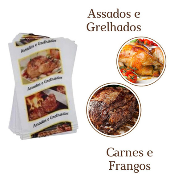 Saco Térmico Envelope Para Frango Assado E Carnes Com 50unid 1