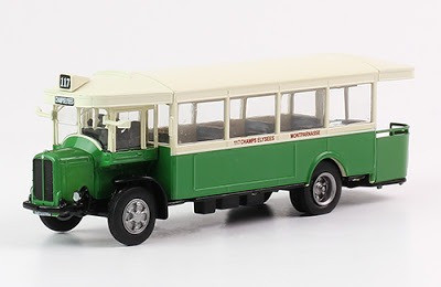 Autobus Renault Francia Esc 1-72 De Coleccon 13cm Divino 1