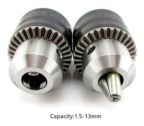 Mandril 1.5 -13mm + Llave 1/2 Adaptador Taladro Porta Brocas 1