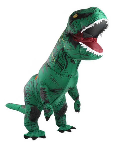 Fantasia De Dinossauro Inflável T Rex Blow Up Para Halloween 1