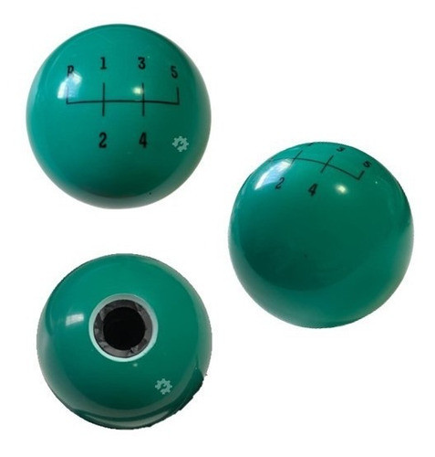 Manopla Bola Sinuca 5 Marchas Verde 54mm Ré P/ Frente 1