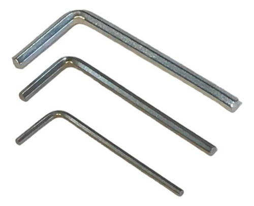 Kit De Regulagem Chave Allen L Trava Tensor Carrinho Guitar 0