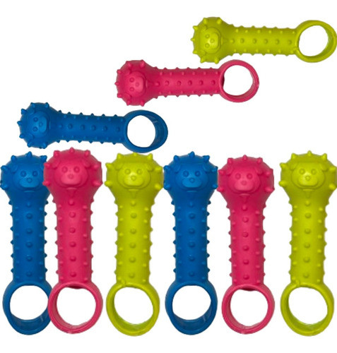 Kit 3 Brinquedo Pet Cachorro Filhote Mordedores Pequeno Port 1