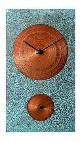 Reloj De Pared De Regalo De Granja Rustica De Cobre Turques 0