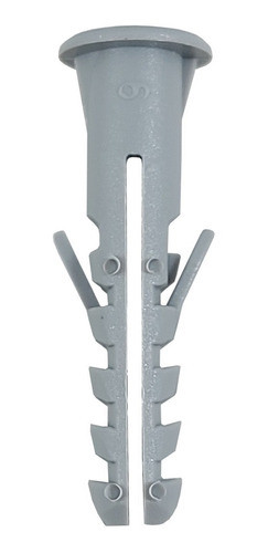 Tarugo Común Con Tope Py Diametro 6mm Gris Bolsa 100 Unidad 0