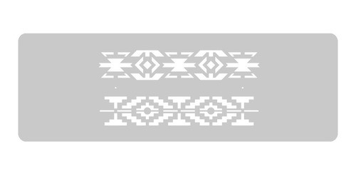 Stencil Eq Arte Grande 13.5 X 30 - Etnico 1 (9) 0