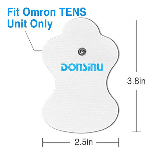 10 Pc Duradero Compatible Con Omron Tens Unit Replacement Pa 1