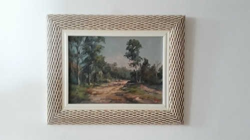 817- Walter S. Veiga. Ose 37 X 43 Cm Com Moldura. Paisagem. 1