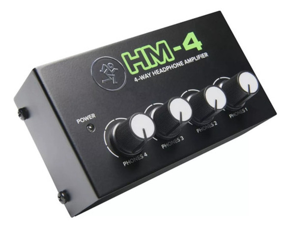 Amplificador De Auriculares 4 Canales Mackie Hm-4 0 Amplificador De Auriculares 4 Canales Mackie Hm-4 0
