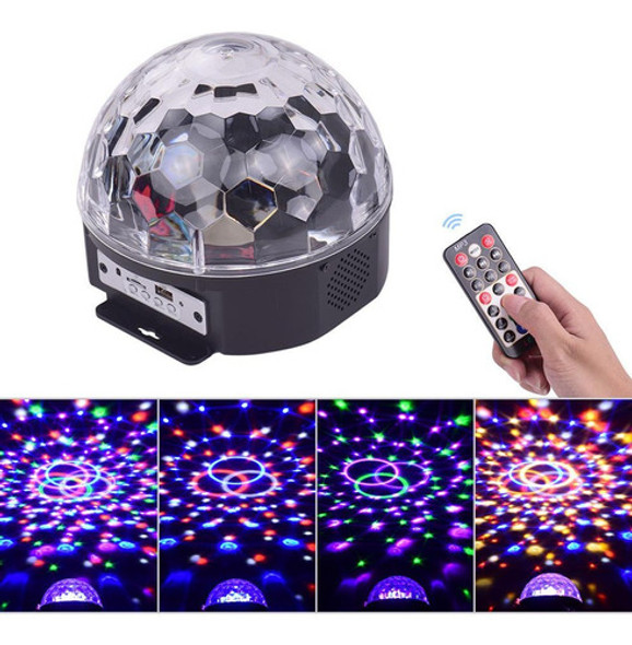 Bola Led Luz Audioritmica Efectos Media Esfera Parlante Usb 1 Bola Led Luz Audioritmica Efectos Media Esfera Parlante Usb 1