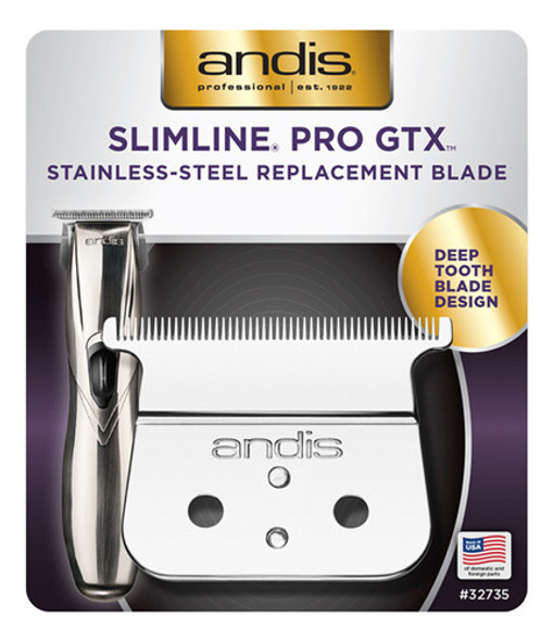 Andis Repuesto Cuchillas Slimline Pro Gtx Inoxidable - 32735 0