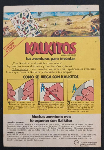 Kalkitos Los Soldados Y Los Indios Usado (mediano) 1