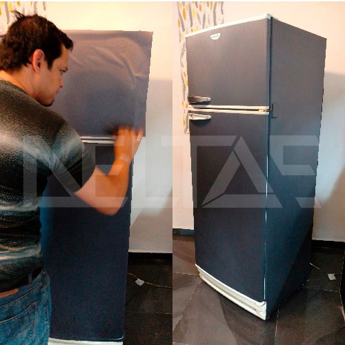 Colocación, Instalación, Ploteo Vinilos Heladeras Freezer 1