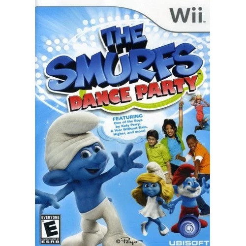 The Smurfs Dance Party Wii Fisico 0