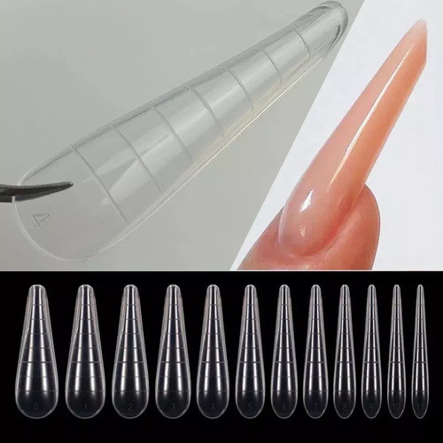 Moldes De Silicone Para Unhas Formato Europeu Bailarina 1