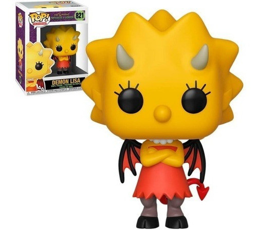 Demon Lisa 821 Los Simpsons Horror Funko Pop! Original Nuevo 0