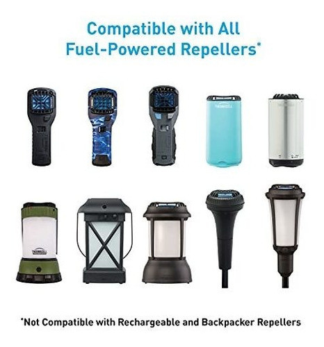Recambios De Repelente De Mosquitos Thermacell De 72hs Pack 1