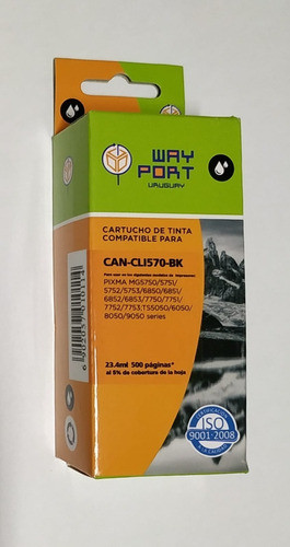 2 Cartuchos Tinta Pgi-570 Xl Negros Mg-5750 0