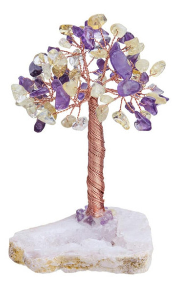 Mookaitedecor Árbol Vida Con Cristales Curativos Amatista Y 0