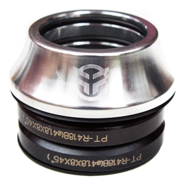 Juego De Dirección Federal Bmx ¡integrado Linea Pro! Cromado 0