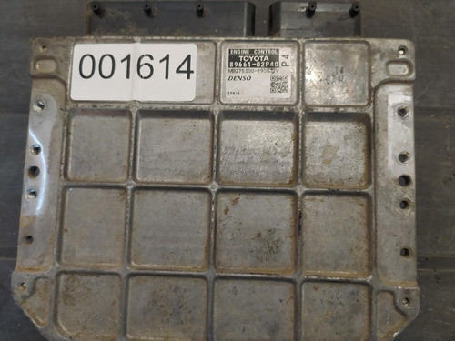 Ecu Toyota 89661-02p40 Codigo1614 0