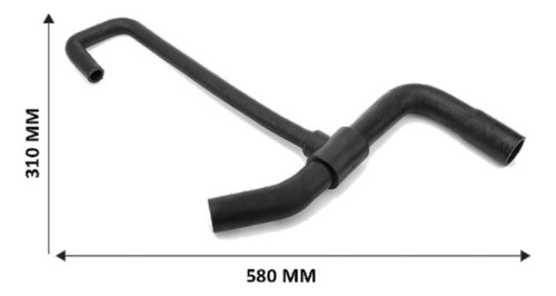 Caño Inf, De Radiador Fiat Uno Todos S/ar 8v 1.0 1