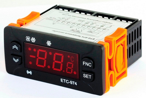 Termostato Digital Controlador Para Frio 2 Sondas 0