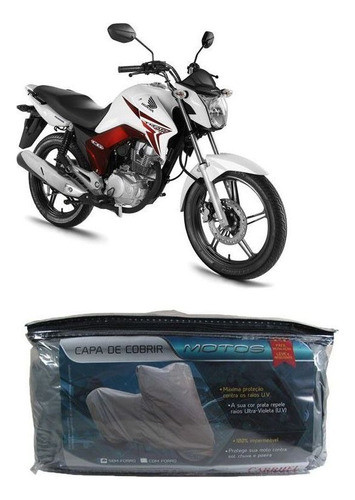 Capa Impermeável Para Cobrir Honda Cg 150 Titan Ex/mix/flex 0
