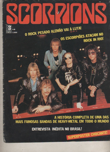 Reviposter De ** Scorpions ** En Brasil Año 1997 0