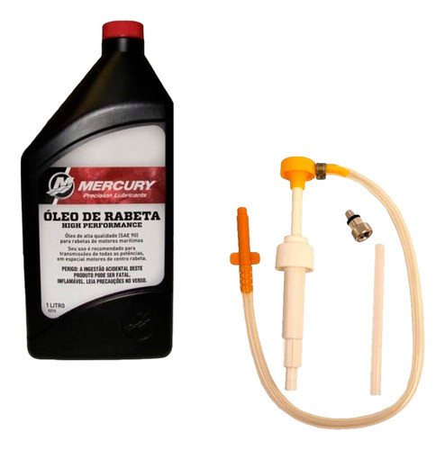 Kit Óleo E Bomba Para Rabeta De Motor De Centro (todos) Sae9 0