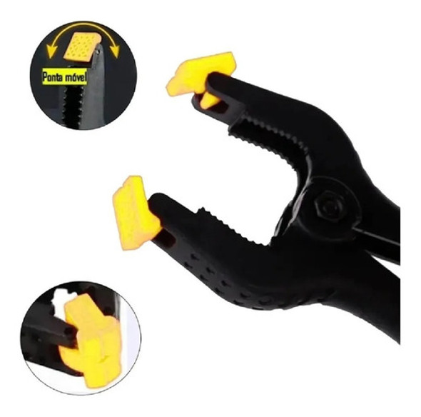 Grampos Sargento P/ Marcenaria Reforçado - 8 Pçs.- Multiuso 0