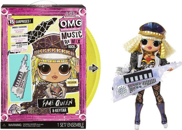Muñeca Lol Surprise Omg Remix Rock Fame Queen 0