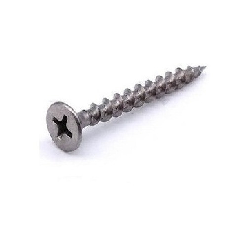 Tornillo Madera Drywall Acero Inoxidable 304 6x5/8 X10u 1