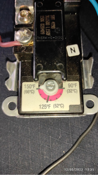 Termostato De Contacto Rheem Eléctrico. 0