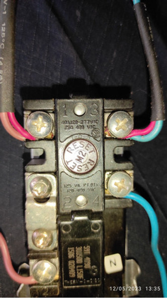 Termostato De Contacto Rheem Eléctrico. 1
