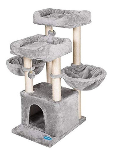 Hey-brother Mueble De Condominio De Arbol Para Gatos De Var 0