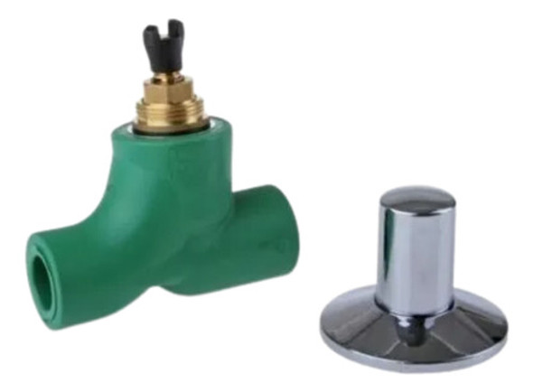 Llave De Paso Capuchon P/ Embutir 20mm Termofusion Aprobado 0