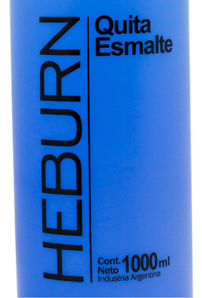 Heburn Quitaesmalte Para Esmalte Tradicional Uñas 1000ml 6c 1