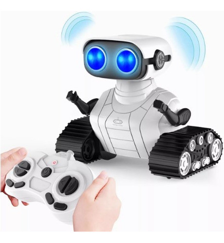 Juguete Robots Musica Movimiento Luz Control Remoto 0