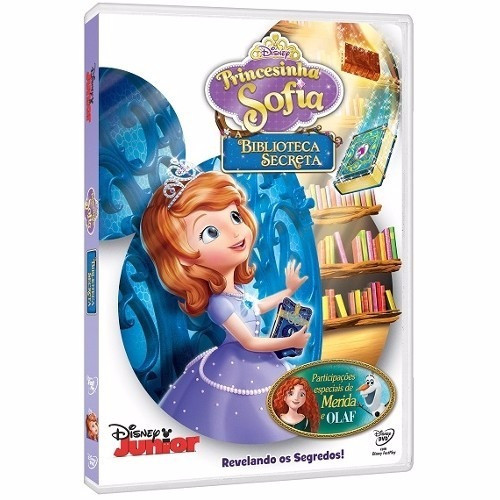 Princesinha Sofia - A Biblioteca Secreta - Dvd - O 0