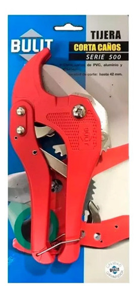 Tijera Corta Caño Bulit Serie 500 (pvc, Aluminio, Plastico) 1 Tijera Corta Caño Bulit Serie 500 (pvc, Aluminio, Plastico) 1