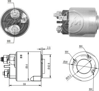 Solenoide O Automatico Fiat 147 Zm 4495 0