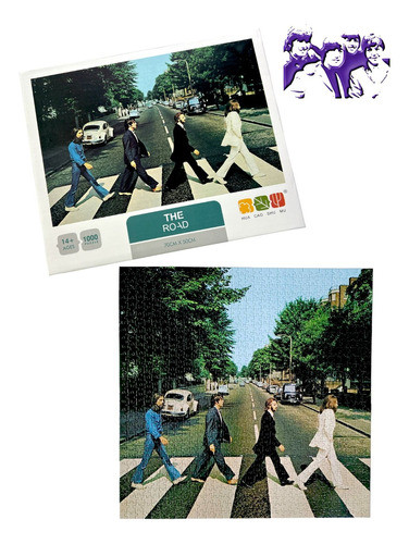 Rompecabezas El Camino De Los Beatles Puzzle 1000 Piezas 0