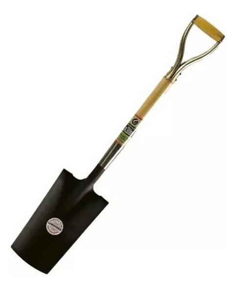 Pala Pocera Punta Gherardi Estampada Cabo Madera Original 0