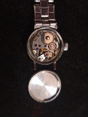 Antiguo Reloj Tressa Dama 17 Rubíes Funcionando 1